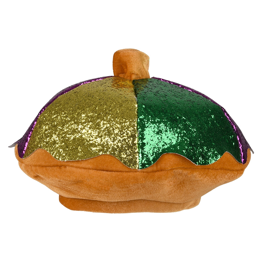 Light-Up Mardi Gras King Cake Hat