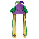 Mardi Gras Axolotl Light-Up Hat