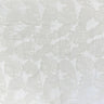 Haney Shiny Floral Jacquard Fabric - White, Champagne, 55" Width (1 Yard)