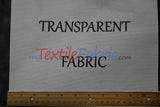 Hard Net Crinoline Polyester Fabric - Sheer Stiff Netting, 60" Width (Yards)