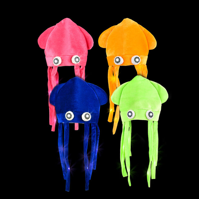 Light-Up Hat Squid Hat