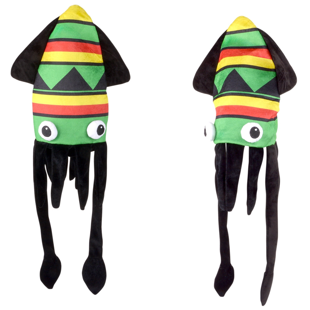 Rasta Squid Hat