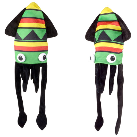 Rasta Squid Hat