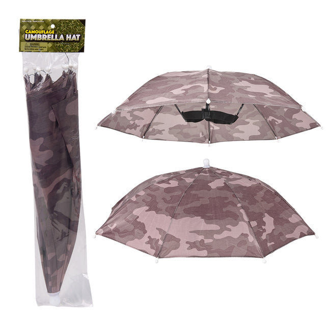 Camouflage Umbrella Hat 20" (1 DZ)