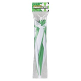 Umbrella Hat Green and White 20" (1 DZ)