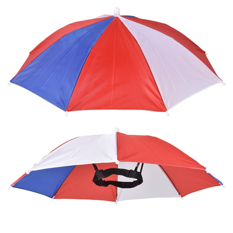 Red White And Blue Umbrella Hat (1 DZ)