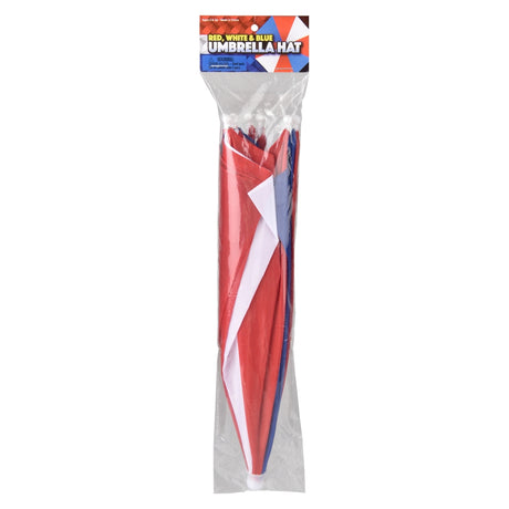 Red White And Blue Umbrella Hat (1 DZ)