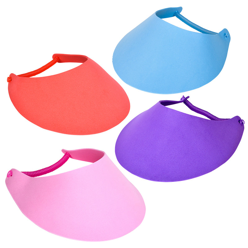 Foam Visor With Coil Band (1 DZ)