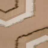 Nude/Gold/Cream Geometric Woven