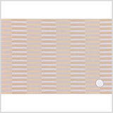 White Gold Stripes Woven