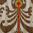 Brown & Red Porcini Ikat Prints
