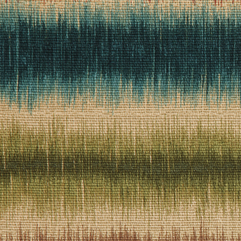 Red & Blue Gem Ikat Prints