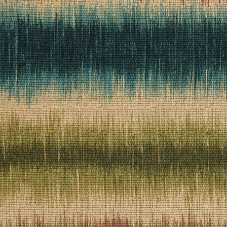 Red & Blue Gem Ikat Prints