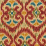 Beige & Red Gem Ikat Prints