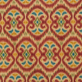 Beige & Red Gem Ikat Prints