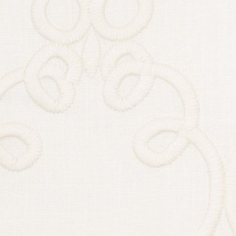 Gardenia Classical Rayon-Linen Embroidered Woven