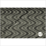 Olive Zig Zag Velvet