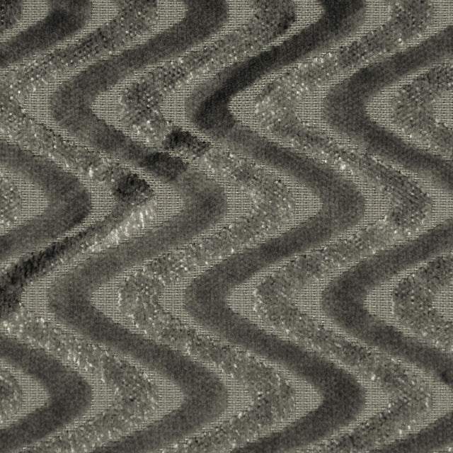 Olive Zig Zag Velvet