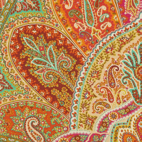 Sunset Paisley Twill