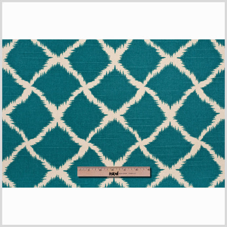 Peacock Geometric Canvas