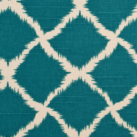 Peacock Geometric Canvas