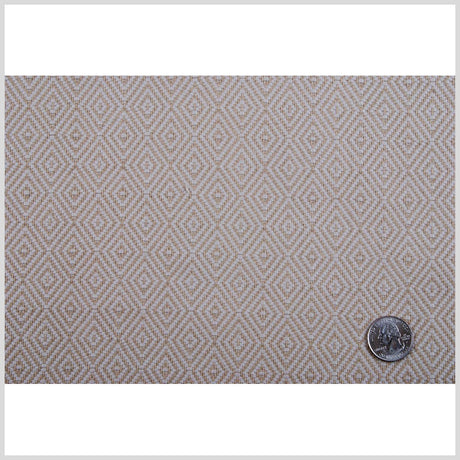 Beige Diamond Woven