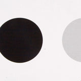 Off-White/Black/Gray Polka Dots Canvas