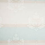 Beige/Taupe/Tiffany Blue Stripes Canvas