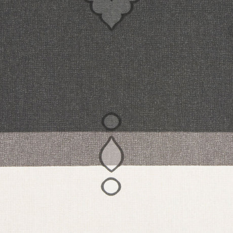 Black/Heather Gray/Cream Stripes Canvas