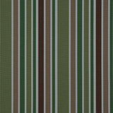 Kiwi/Taupe/Kelly Green/White/Chocolate Stripes Woven