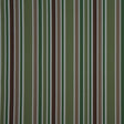 Kiwi/Taupe/Kelly Green/White/Chocolate Stripes Woven