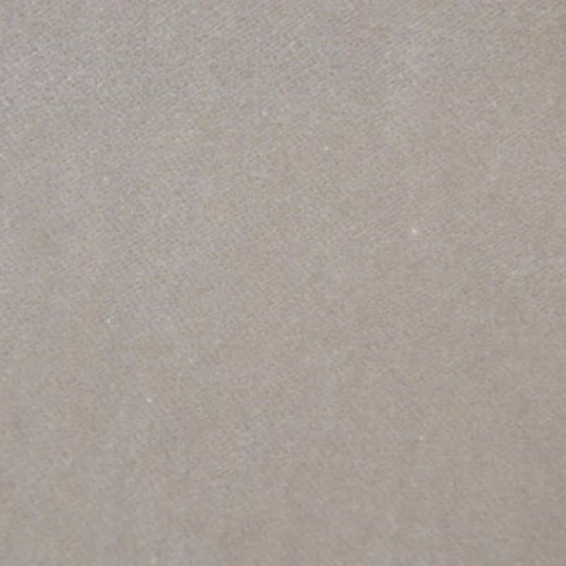 Beige Solid Velvet