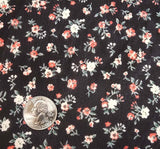 Hi Multi Chiffon 1B493 Polyester Chiffon Fabric - Black, 58/60" Width (1 Yard)