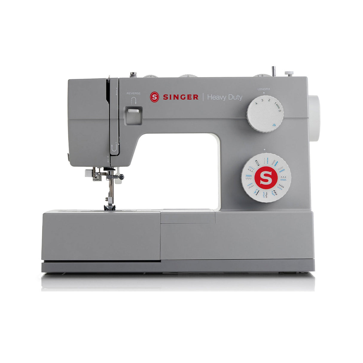 SINGER Heavy Duty 4423 Sewing Machine - Heavy Duty Sewing Machine, 97 Stitch Applications, One-Step Buttonhole (1 Unit)