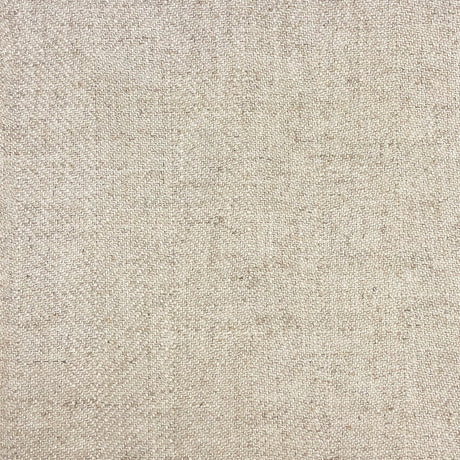 Herring Fabric Polyester Linen Blend Fabric - Herringbone Textured, Natural/Ivory, 55" Width (1 Yard)