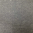 Herringbone Fabric - Herringbone Pattern, Marine, 55" Width (1 Yard)