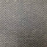 Herringbone Fabric - Herringbone Pattern, Marine, 55" Width (1 Yard)