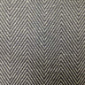 Herringbone Fabric - Herringbone Pattern, Marine, 55" Width (1 Yard)