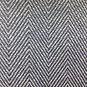 Herringbone Fabric - Herringbone Pattern, Marine, 55" Width (1 Yard)