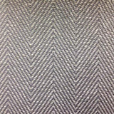 Herringbone Fabric - Herringbone Pattern, Marine, 55" Width (1 Yard)