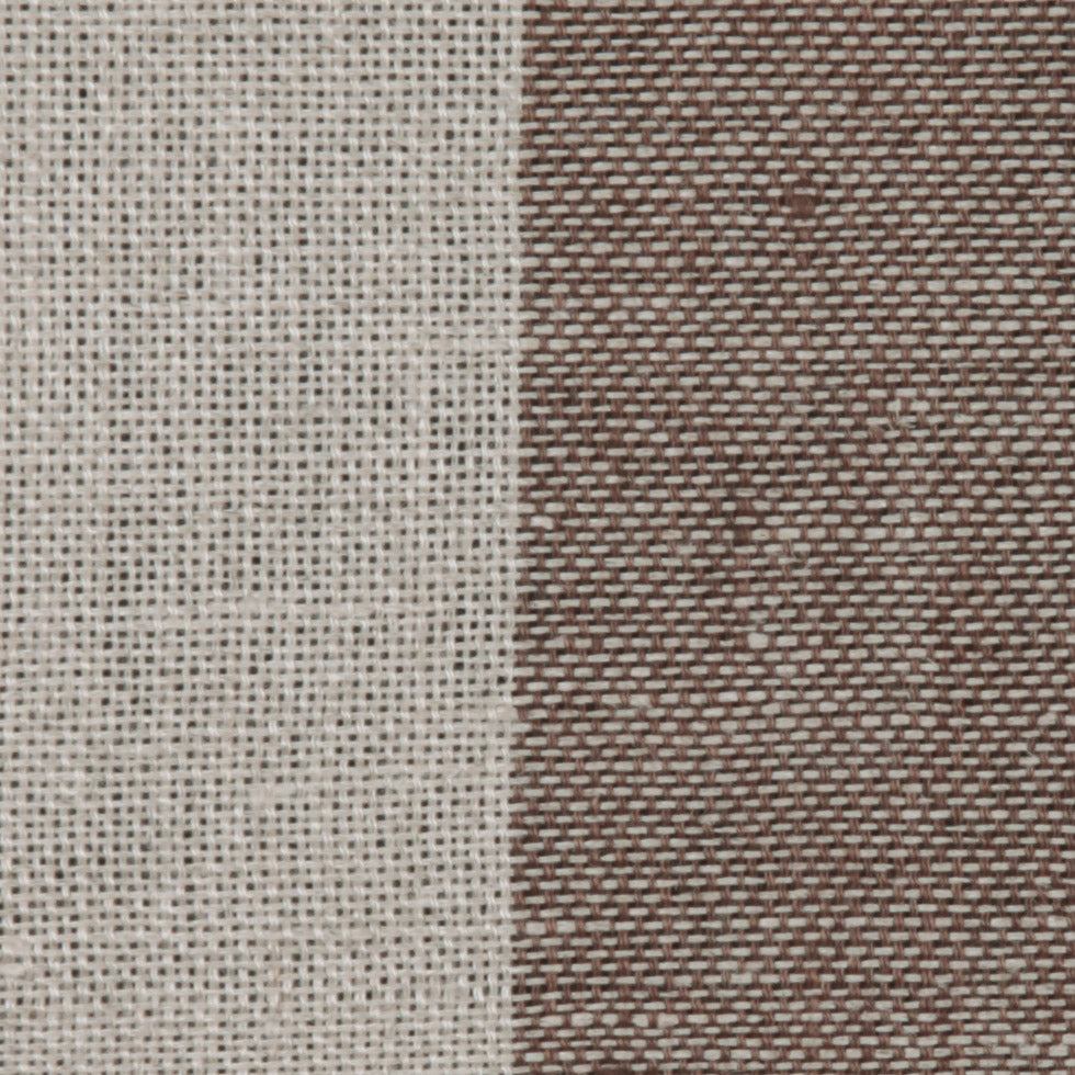 Brown Stripes Linen
