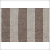 Brown Stripes Linen
