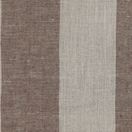 Brown Stripes Linen