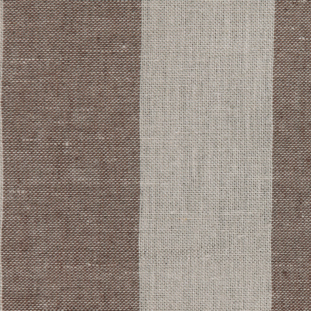Brown Stripes Linen