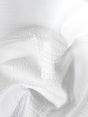 Pure White Hydra Gator 3D Embossed Vinyl Fabric