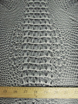 Molasses Brown Hydra Gator 3D Embossed Vinyl Fabric