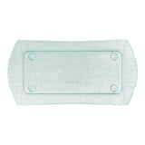 G. E. T. Polycarbonate Platters, Rectangle, 18" x 9," Color: Jade - Pack of 3
