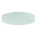 GET Jade Oval Polycarbonate Platter, 22.5" x 9" - Case of 3