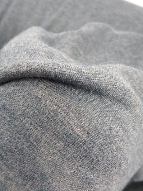 Rust Heavy Interlock Poly Cotton Fabric