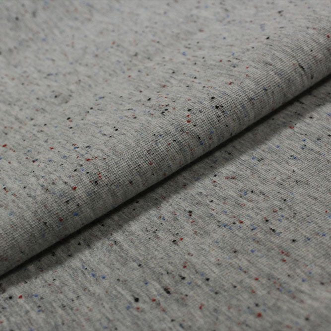 Speckle Cotton Polyester Modal Terry Spandex Fabric - Speckle, 56" Width (1 Yard)